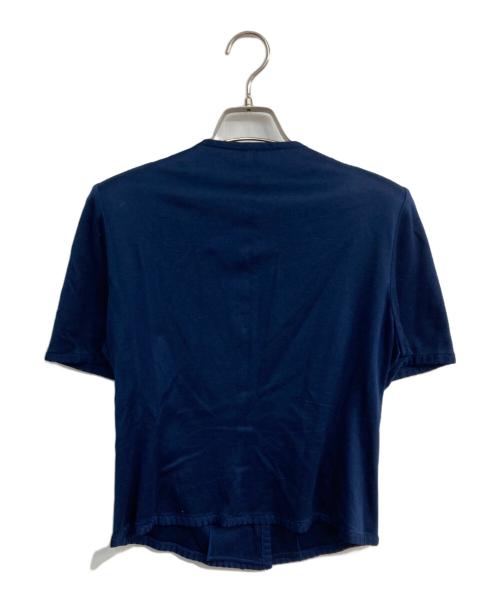 Yves Saint Laurent（イヴサンローラン）Yves Saint Laurent (イヴサンローラン) 半袖ジャケット　SJG9A075 ネイビー サイズ:Mの古着・服飾アイテム