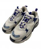 BALENCIAGAバレンシアガ）の古着「Triple S(トリプルエス)」｜ホワイト×ブルー