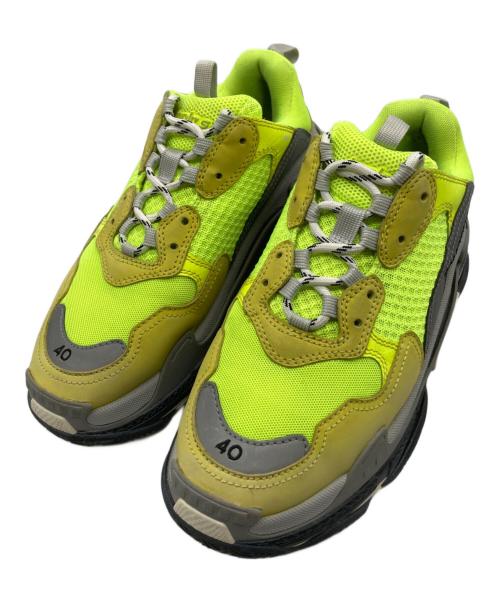 BALENCIAGA（バレンシアガ）BALENCIAGA (バレンシアガ) Triple S(トリプルエス) イエロー サイズ:US10の古着・服飾アイテム