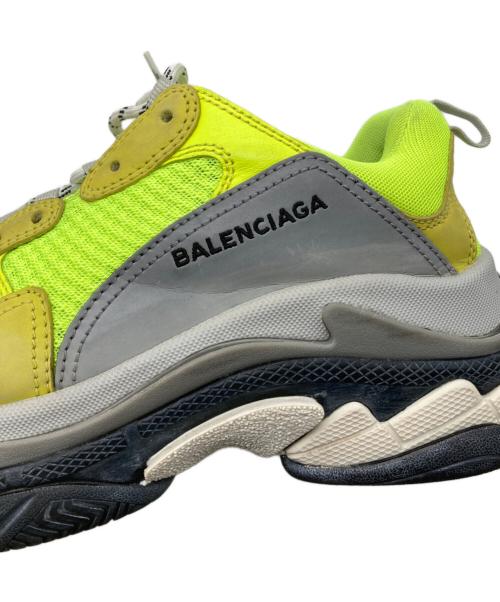 BALENCIAGA（バレンシアガ）BALENCIAGA (バレンシアガ) Triple S(トリプルエス) イエロー サイズ:US10の古着・服飾アイテム