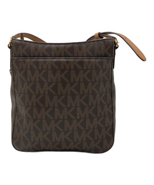MICHAEL KORS（マイケル・コース）MICHAEL KORS (マイケルコース) CROSSBODY HAMILTON TRAVELER ブラウンの古着・服飾アイテム