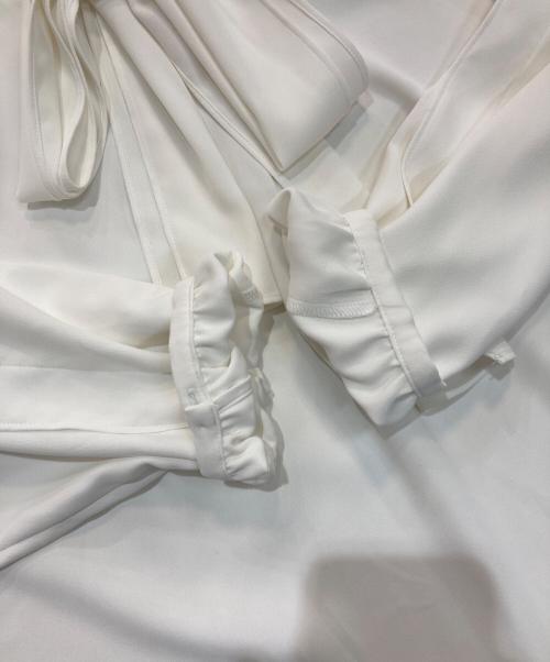 CELFORD（セルフォード）CELFORD (セルフォード) ボウタイリボンブラウス　CWFB241020 ホワイト サイズ:38の古着・服飾アイテム