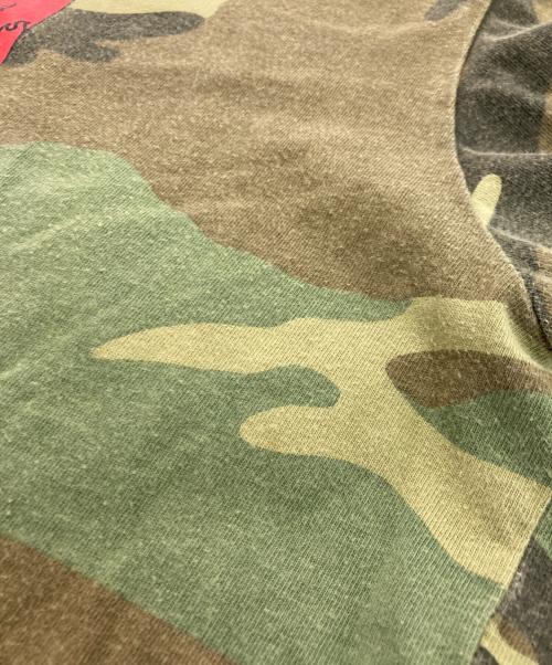 SUPREME（シュプリーム）Supreme (シュプリーム) Life Tee Woodland Camo	19FW グリーン サイズ:Mの古着・服飾アイテム