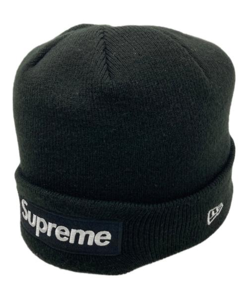 SUPREME（シュプリーム）Supreme (シュプリーム) New Era (ニューエラ) Box Logo Beanie ブラックの古着・服飾アイテム