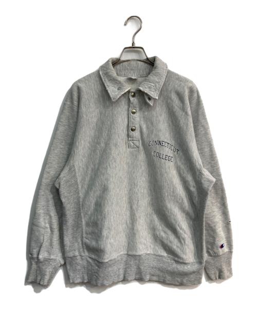 Champion（チャンピオン）Champion (チャンピオン) リバースウィーブスウェットシャツ 80～90‘s トリコタグ USA製 グレー サイズ:Lの古着・服飾アイテム