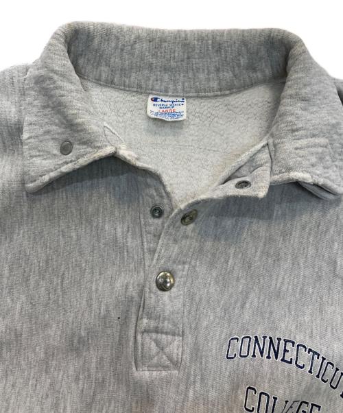 Champion（チャンピオン）Champion (チャンピオン) リバースウィーブスウェットシャツ 80～90‘s トリコタグ USA製 グレー サイズ:Lの古着・服飾アイテム