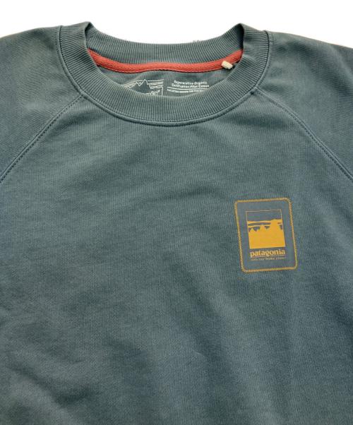 Patagonia（パタゴニア）Patagonia (パタゴニア) クルーネックスウェット　39613 FA21 ブルー サイズ:Mの古着・服飾アイテム