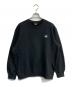 THE NORTH FACE（ザ ノース フェイス）の古着「スクエアロゴクルーネックスウェット　NT62133」｜ブラック