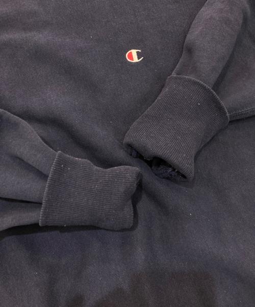 Champion（チャンピオン）Champion (チャンピオン) リバースウィーブスウェット　90’s USA製 刺繍タグ ネイビー サイズ:Lの古着・服飾アイテム