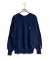 Champion（チャンピオン）の古着「リバースウィーブスウェット　90’s USA製 刺繍タグ」｜ネイビー