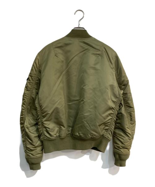 ALPHA（アルファ）ALPHA (アルファ) MA-1ジャケット　0615-00-573-8335　MIL-J-82790J グリーン サイズ:Mの古着・服飾アイテム