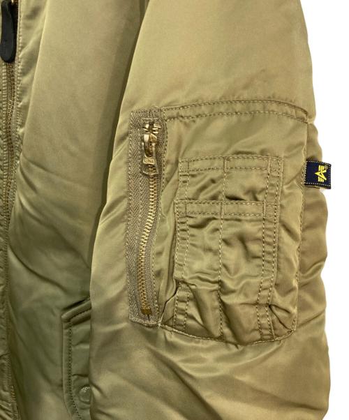 ALPHA（アルファ）ALPHA (アルファ) MA-1ジャケット　0615-00-573-8335　MIL-J-82790J グリーン サイズ:Mの古着・服飾アイテム