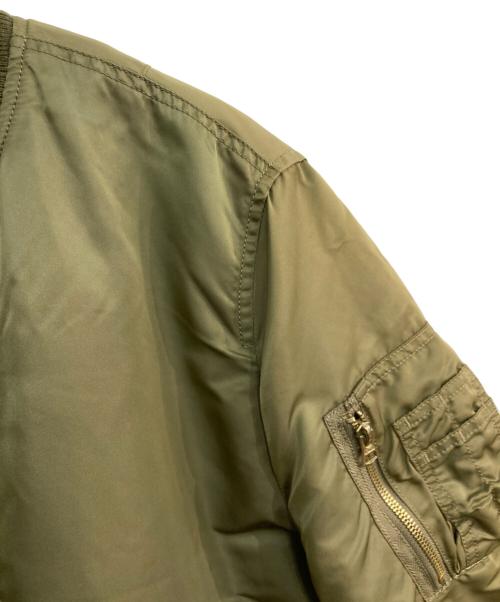 ALPHA（アルファ）ALPHA (アルファ) MA-1ジャケット　0615-00-573-8335　MIL-J-82790J グリーン サイズ:Mの古着・服飾アイテム