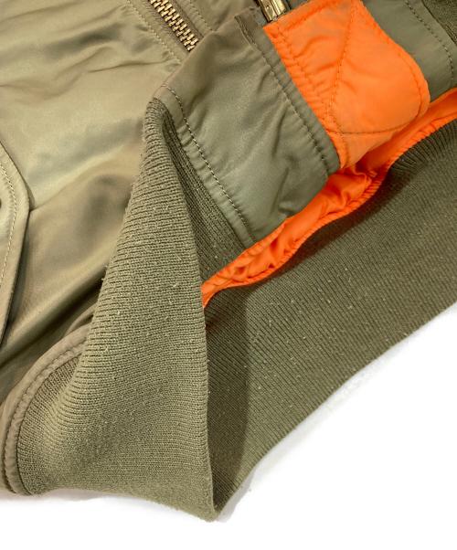 ALPHA（アルファ）ALPHA (アルファ) MA-1ジャケット　0615-00-573-8335　MIL-J-82790J グリーン サイズ:Mの古着・服飾アイテム