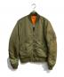 ALPHA（アルファ）の古着「MA-1ジャケット　0615-00-573-8335　MIL-J-82790J」｜グリーン