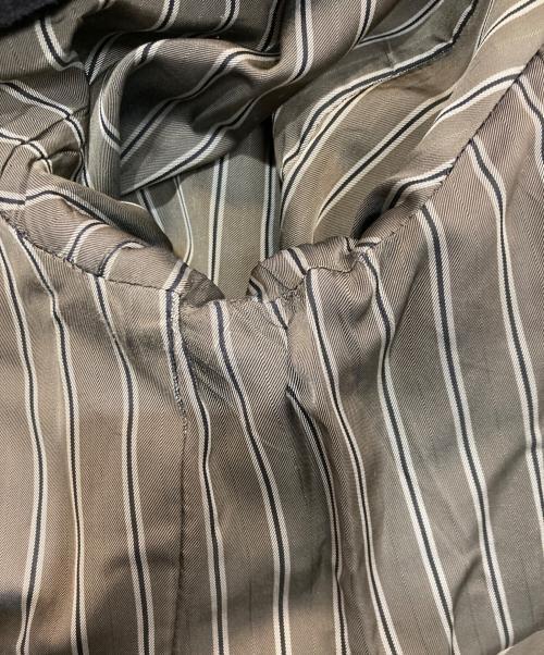 Vivienne Westwood man（ヴィヴィアン ウェストウッド マン）Vivienne Westwood man (ヴィヴィアン ウェストウッド マン) ストライプウールダブルジャケット　4945-1403 ネイビー サイズ:46の古着・服飾アイテム