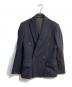 Vivienne Westwood man（ヴィヴィアン ウェストウッド マン）の古着「ストライプウールダブルジャケット　4945-1403」｜ネイビー