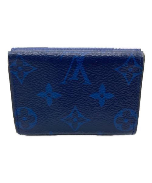 LOUIS VUITTON（ルイ ヴィトン）LOUIS VUITTON (ルイ ヴィトン) タイガラマ ディスカバリー コンパクトウォレット ネイビーの古着・服飾アイテム