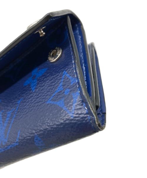 LOUIS VUITTON（ルイ ヴィトン）LOUIS VUITTON (ルイ ヴィトン) タイガラマ ディスカバリー コンパクトウォレット ネイビーの古着・服飾アイテム