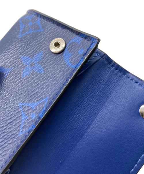 LOUIS VUITTON（ルイ ヴィトン）LOUIS VUITTON (ルイ ヴィトン) タイガラマ ディスカバリー コンパクトウォレット ネイビーの古着・服飾アイテム