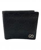 GUCCIグッチ）の古着「2つ折り財布」｜ブラック