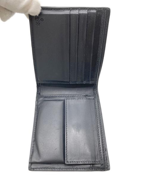GUCCI（グッチ）GUCCI (グッチ) 2つ折り財布 ブラックの古着・服飾アイテム