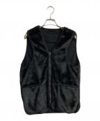 Barbourバブアー）の古着「SL FUR LINER VEST　2002103」｜ブラック