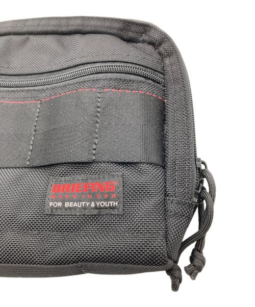 BRIEFING（ブリーフィング）BRIEFING (ブリーフィング) BEAUTY&YOUTH (ビューティーアンドユース) 別注ポーチ ブラックの古着・服飾アイテム