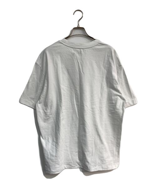 Calvin Klein（カルバンクライン）Calvin Klein (カルバンクライン) プリントTシャツ　40HM228-540-0 ホワイト サイズ:L 未使用品の古着・服飾アイテム