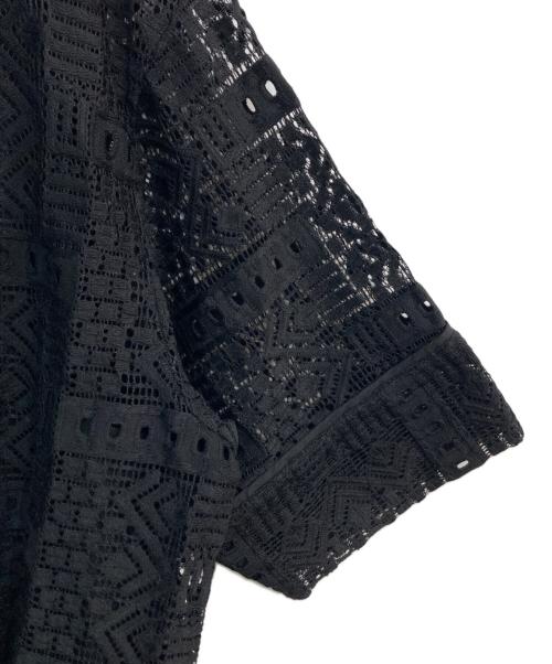 studio clip（スタジオクリップ）Studio Clip (スタジオクリップ) レースシャツセットアップ ブラック サイズ:Free 未使用品の古着・服飾アイテム