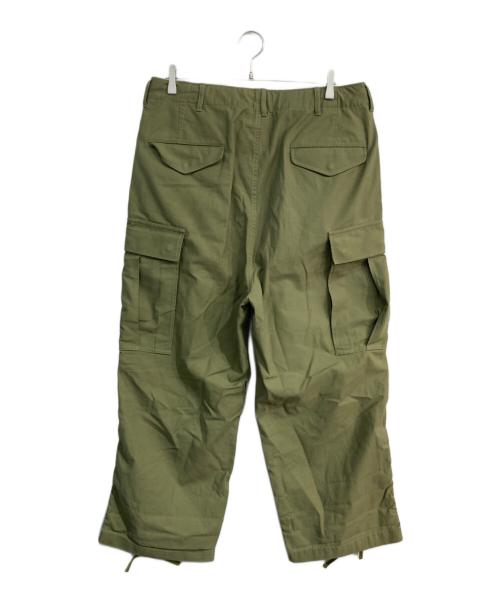 BEAMS（ビームス）BEAMS (ビームス) Big 6Pocket Cargo Pants　ハイエンドラインthe A 25SS　11-24-23-791 グリーン サイズ:Lの古着・服飾アイテム