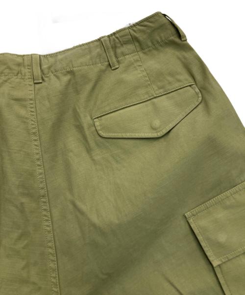 BEAMS（ビームス）BEAMS (ビームス) Big 6Pocket Cargo Pants　ハイエンドラインthe A 25SS　11-24-23-791 グリーン サイズ:Lの古着・服飾アイテム