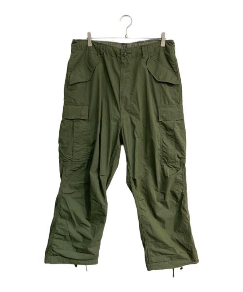 BEAMS（ビームス）BEAMS (ビームス) ビッグ 6ポケット カーゴパンツ 11-24-0427-803 グリーン サイズ:XLの古着・服飾アイテム