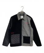 PUMA×MICHAEL LAUプーマ×マイケル・ラウ）の古着「リバーシブルジャケット　530354-01」｜ブラック×グレー