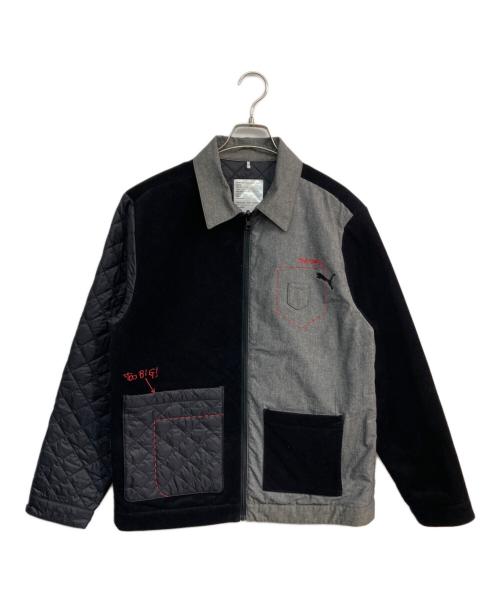 PUMA（プーマ）PUMA (プーマ) MICHAEL LAU (マイケル・ラウ) リバーシブルジャケット　530354-01 ブラック×グレー サイズ:Freeの古着・服飾アイテム