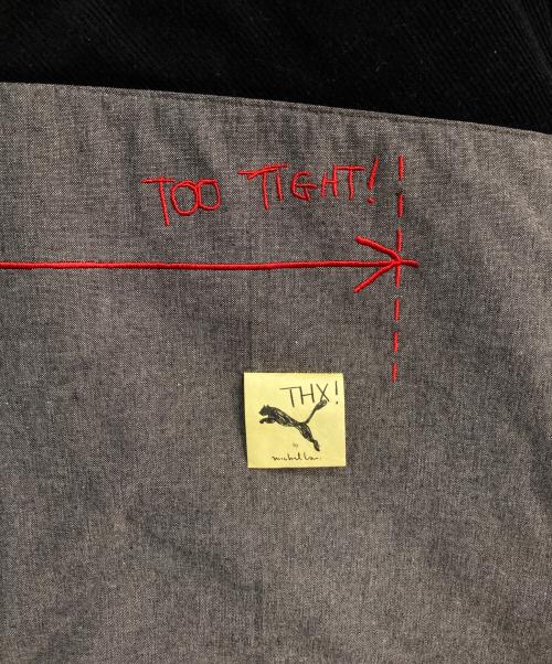 PUMA（プーマ）PUMA (プーマ) MICHAEL LAU (マイケル・ラウ) リバーシブルジャケット　530354-01 ブラック×グレー サイズ:Freeの古着・服飾アイテム