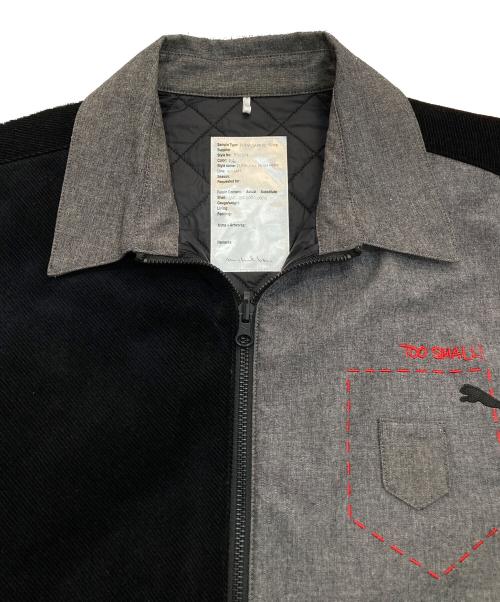 PUMA（プーマ）PUMA (プーマ) MICHAEL LAU (マイケル・ラウ) リバーシブルジャケット　530354-01 ブラック×グレー サイズ:Freeの古着・服飾アイテム