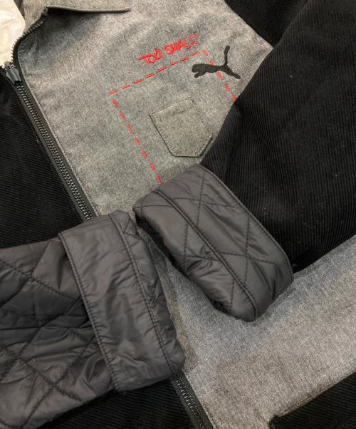 PUMA（プーマ）PUMA (プーマ) MICHAEL LAU (マイケル・ラウ) リバーシブルジャケット　530354-01 ブラック×グレー サイズ:Freeの古着・服飾アイテム