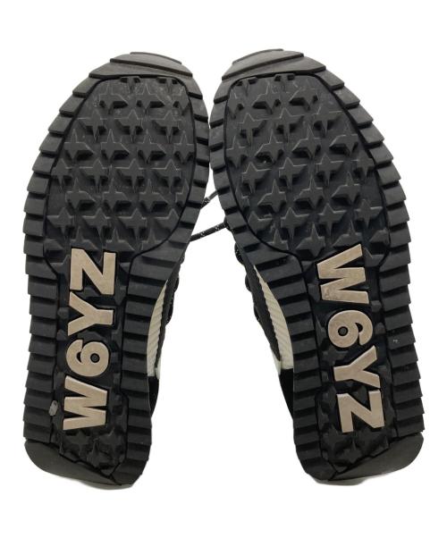 W6YZ（ウィズ）W6YZ (ウィズ) ローカットスニーカー ベージュ×ブラック サイズ:25.5㎝の古着・服飾アイテム