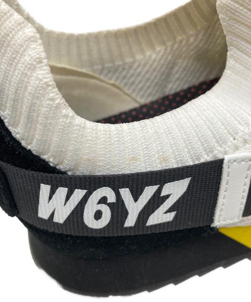 W6YZ（ウィズ）W6YZ (ウィズ) ローカットスニーカー ベージュ×ブラック サイズ:25.5㎝の古着・服飾アイテム