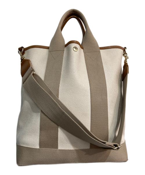 TOPKAPI（トプカピ）TOPKAPI (トプカピ) 2WAYショルダーバッグ ベージュの古着・服飾アイテム