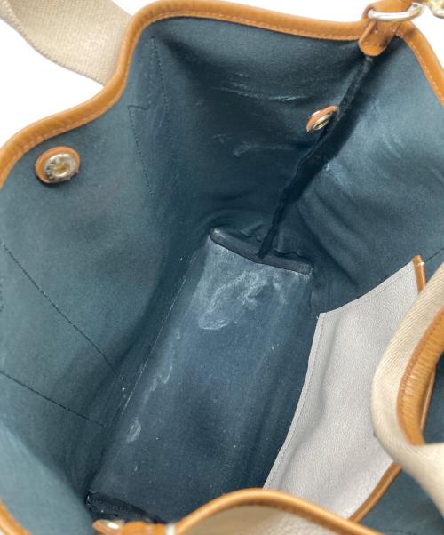 TOPKAPI（トプカピ）TOPKAPI (トプカピ) 2WAYショルダーバッグ ベージュの古着・服飾アイテム