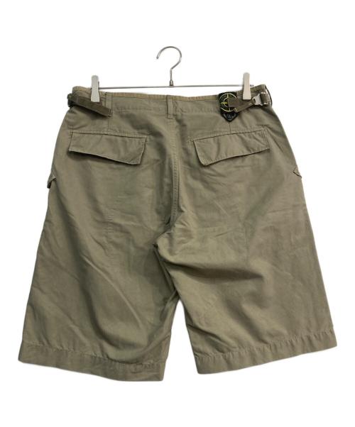 STONE ISLAND（ストーンアイランド）STONE ISLAND (ストーンアイランド) カーゴ ショーツ　4815L416 カーキ サイズ:46の古着・服飾アイテム