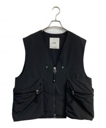 OAMC×GOLDWIN（オーエーエムシー×ゴールドウイン）の古着「コットンナイロンベスト　GL15705MC」｜ブラック