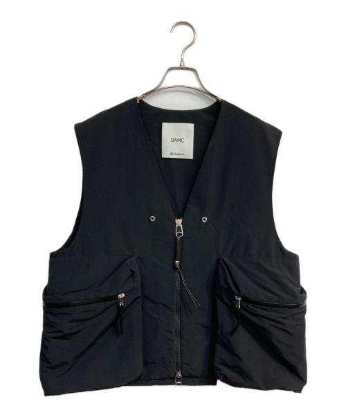 OAMC（オーエーエムシー）OAMC (オーエーエムシー) GOLDWIN (ゴールドウイン) コットンナイロンベスト　GL15705MC ブラック サイズ:3の古着・服飾アイテム