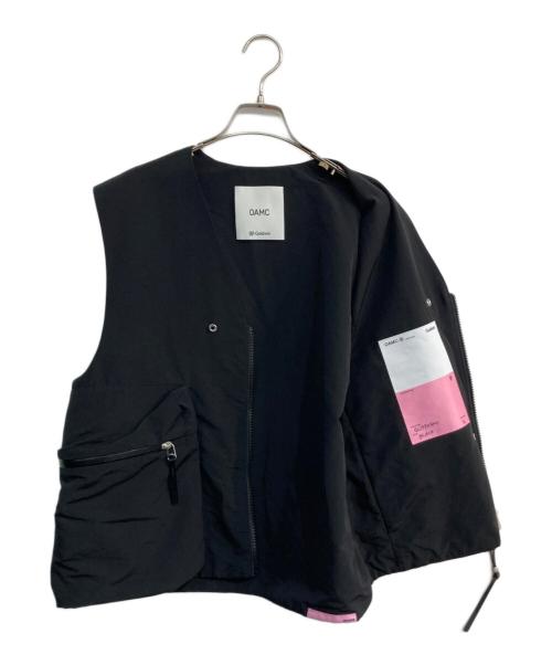 OAMC（オーエーエムシー）OAMC (オーエーエムシー) GOLDWIN (ゴールドウイン) コットンナイロンベスト　GL15705MC ブラック サイズ:3の古着・服飾アイテム