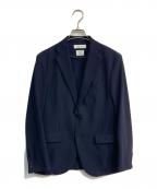 BEAUTY&YOUTHビューティーアンドユース）の古着「ドライ シアサッカー 2B ジャケット　1222-199-1531」｜ネイビー