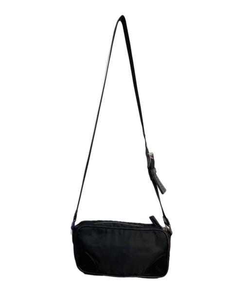 PRADA（プラダ）PRADA (プラダ) ナイロンミニショルダーバッグ ブラックの古着・服飾アイテム