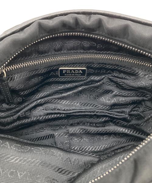 PRADA（プラダ）PRADA (プラダ) ナイロンミニショルダーバッグ ブラックの古着・服飾アイテム