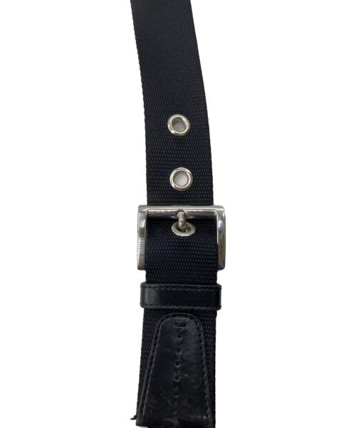 PRADA（プラダ）PRADA (プラダ) ナイロンミニショルダーバッグ ブラックの古着・服飾アイテム